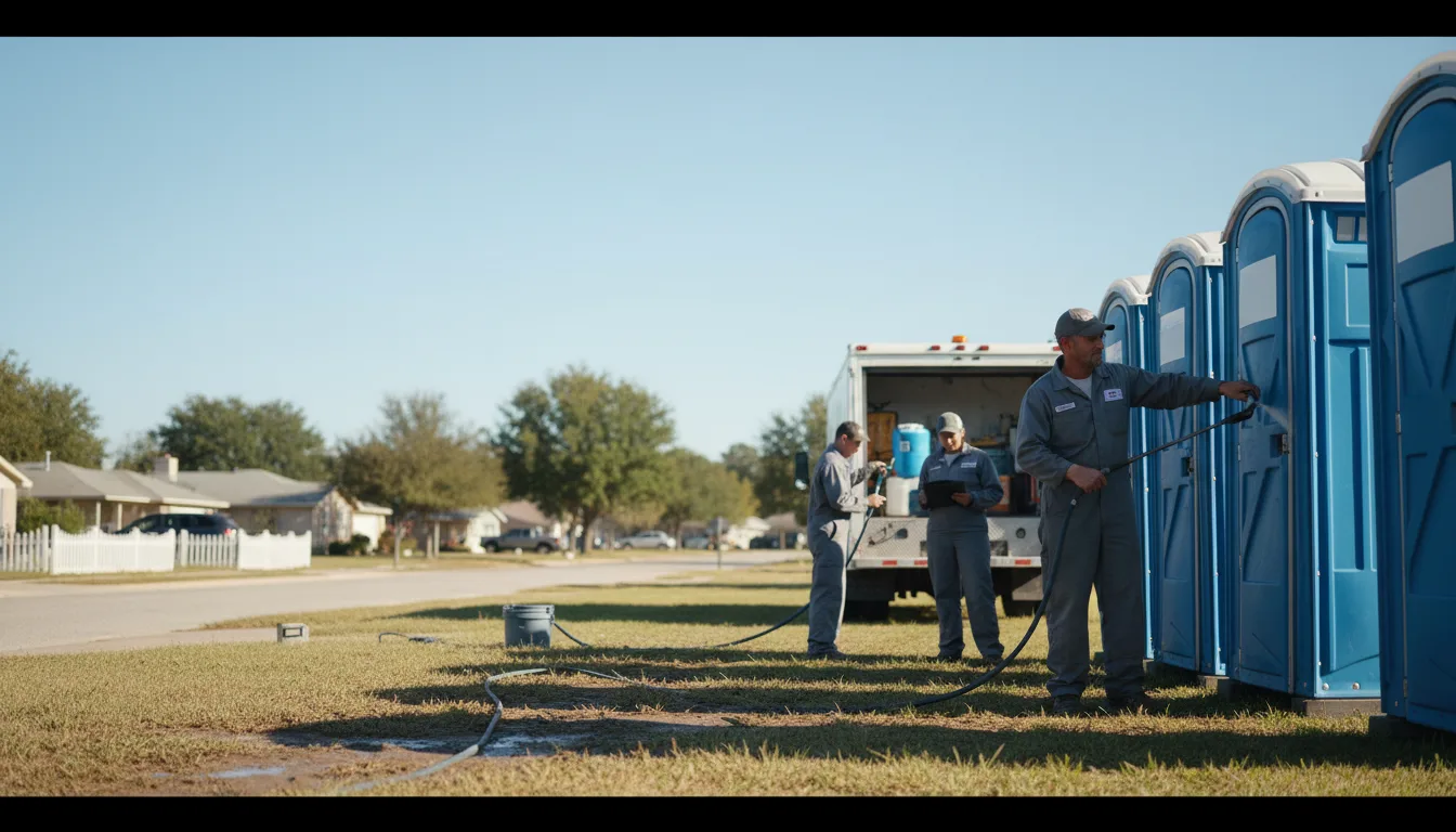 Long-Term Portable Toilet Rental in Milledgeville, TN near me
